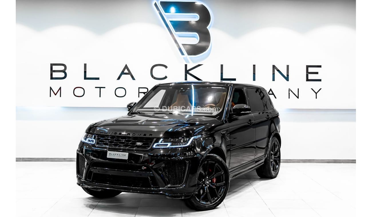 لاند روفر رينج روفر سبورت 2022 Range Rover Sport SVR, 2026 Agency Warranty & Service Contract, Low KMs, GCC