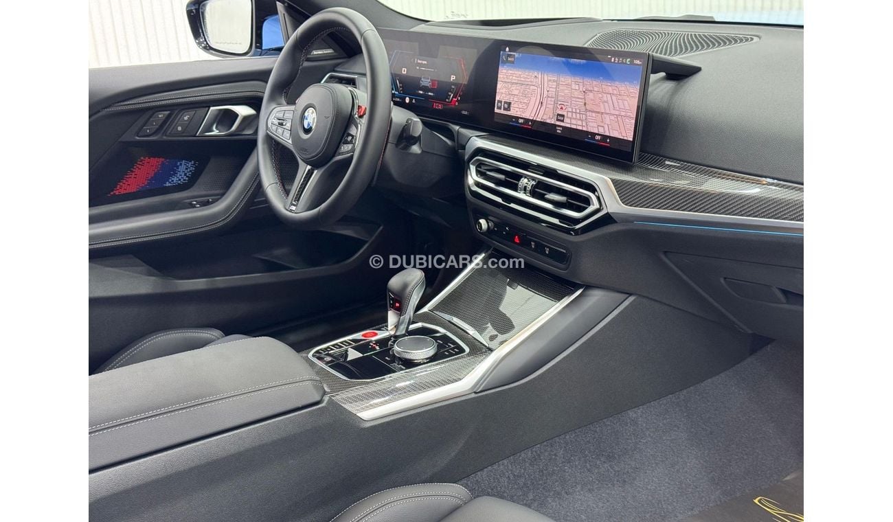 بي أم دبليو M2 2024 BMW M2 Coupe, 5 Years BMW Warranty + Service Pack, Fully Loaded, Very Low Kms, GCC