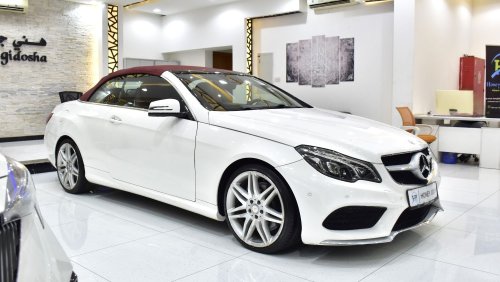 Mercedes-Benz E 400 Coupe EXCELLENT DEAL for our Mercedes Benz E400 Convertible ( 2015 Model ) in White Color GCC Specs