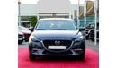 مازدا 3 Luxury Plus 1.6L MAZDA 3 / 2017 / GCC / FREE ACCIDENT/ FIRST OWNER