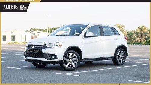 Mitsubishi ASX GLX Mid AED 616/month 2019 MITSUBISHI ASX | GLX GCC | FULL SERVICE HISTORY | M00499