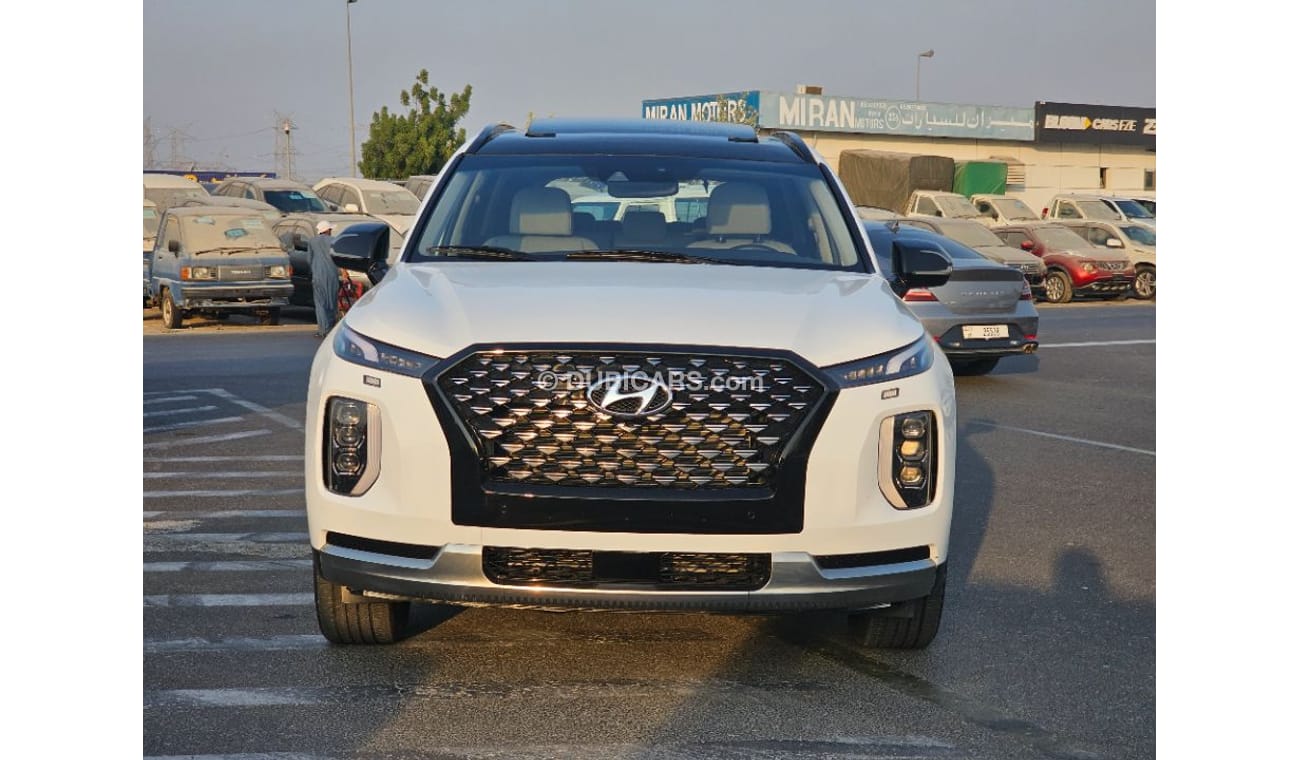 Hyundai Palisade 2022 Model Full option 4x4 , sunroof and trunk automatic