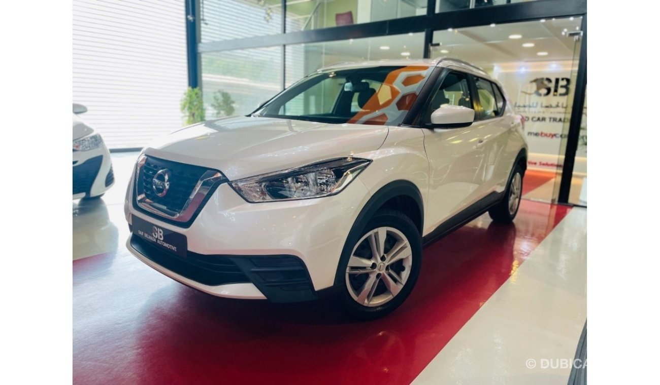 Nissan Kicks S AED 860 EMi @ 0% DP | 2020  | GCC | 1.6L | Under Warranty | Low Mileage |