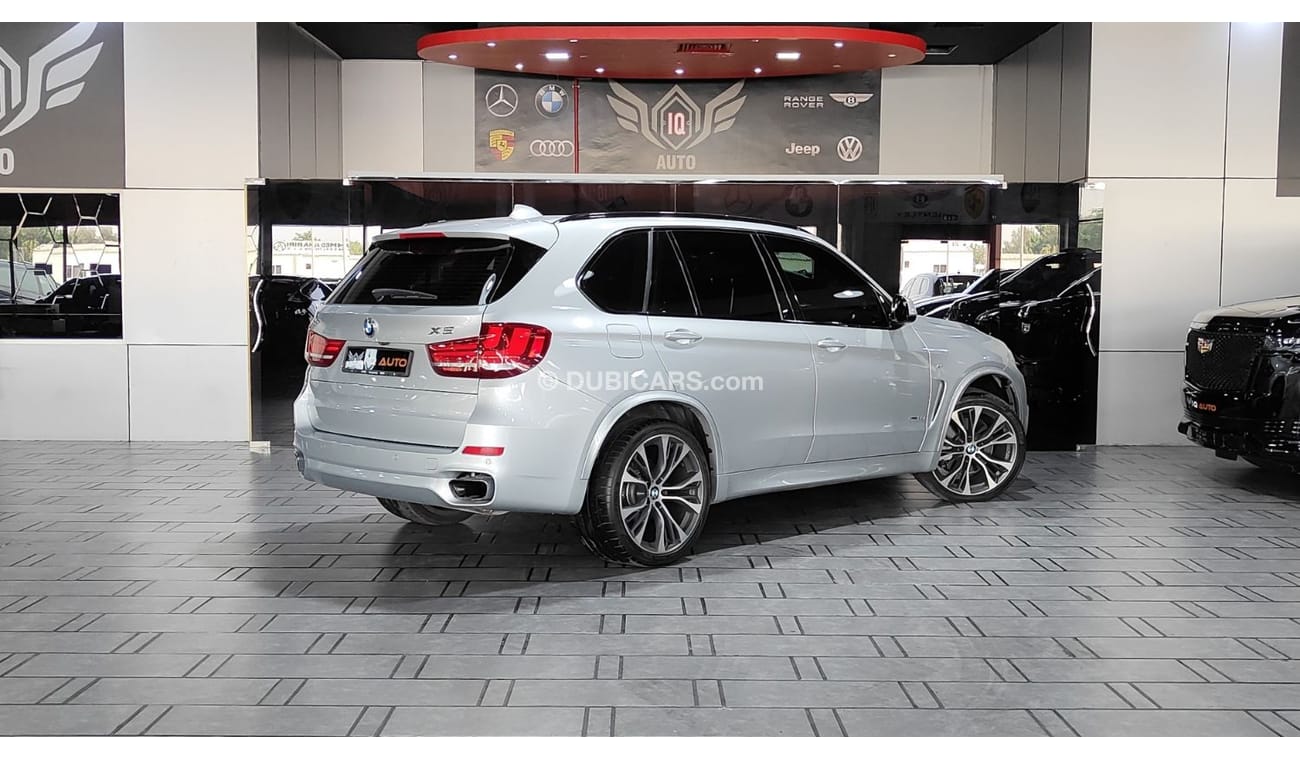 BMW X5 50i xDrive 4.4L AED 2,600 P.M | 2018 BMW X5 M-SPORT V8 | UNDER WARRANTY | FSH | ORIGINAL PAINT | LOW