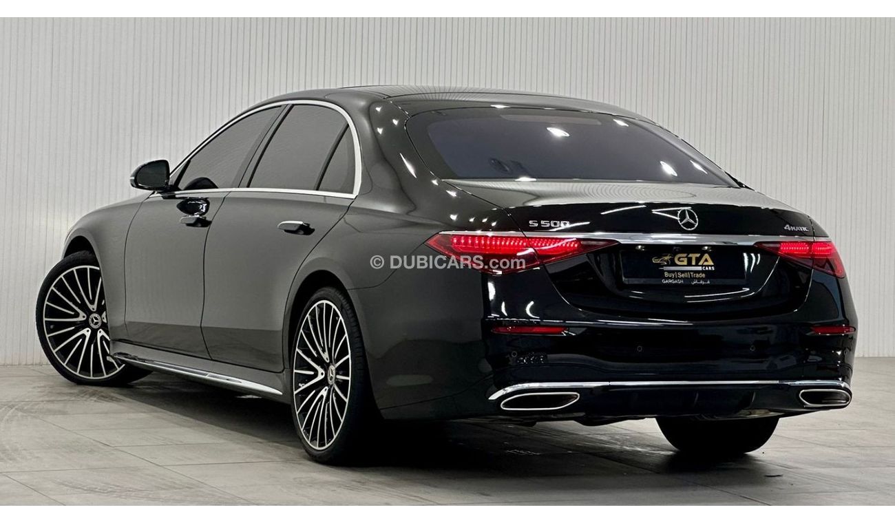 Mercedes-Benz S 500 2021 Mercedes S500 4MATIC Sedan (long wheelbase), Gargash Warranty + Service Contract, GCC