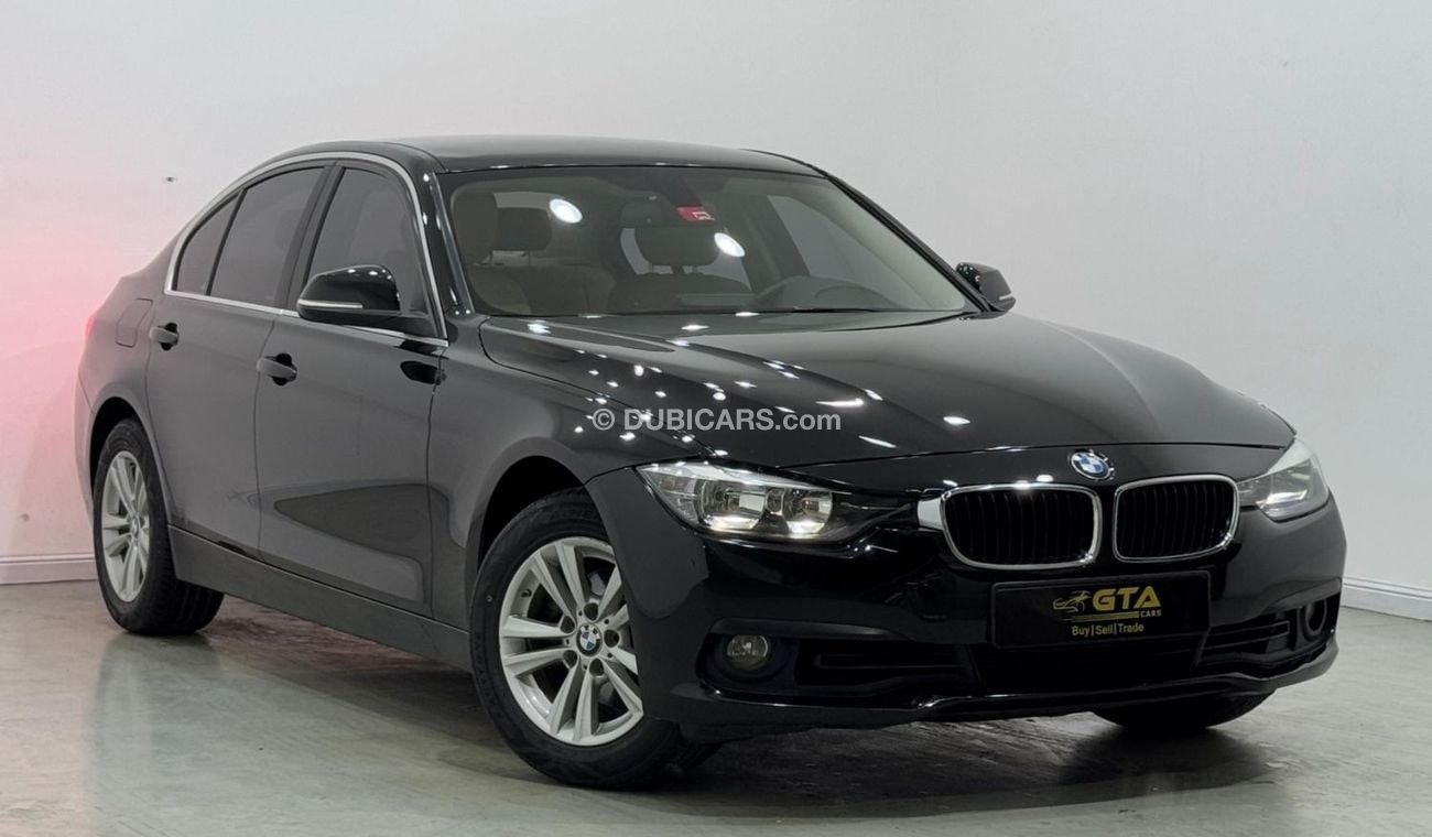 بي أم دبليو 318i Std 1.5L 2017 BMW 318i, Warranty, Service History, Excellent Condition, GCC