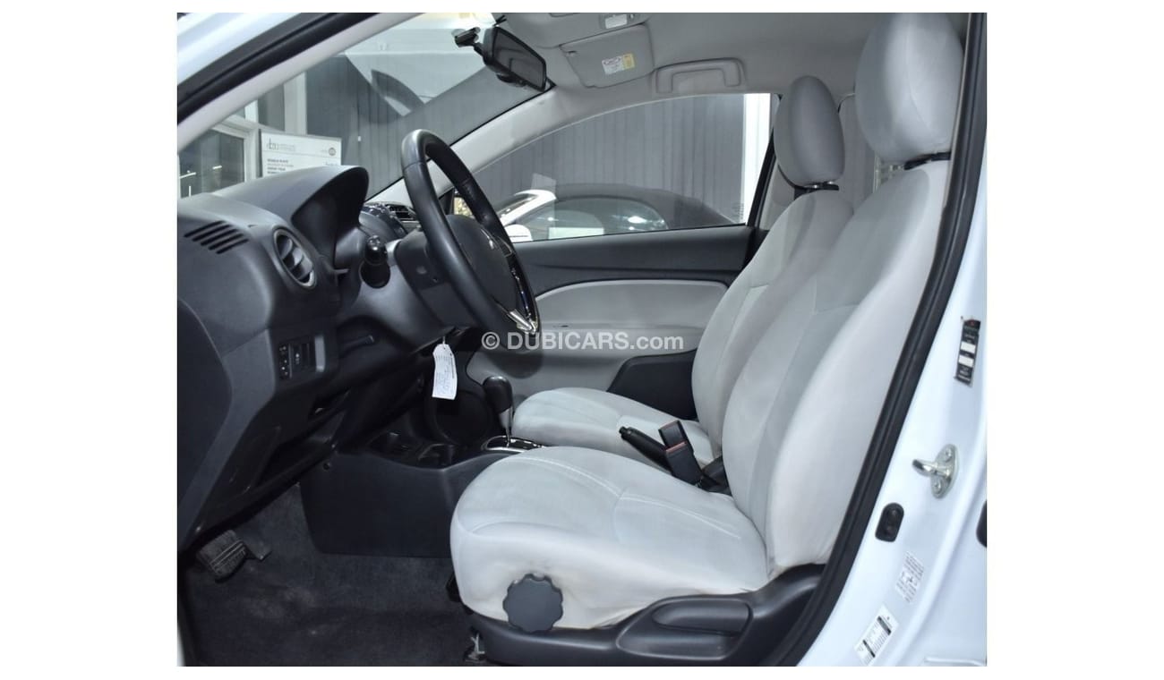 ميتسوبيشي اتراج EXCELLENT DEAL for our Mitsubishi Attrage ( 2021 Model ) in White Color GCC Specs