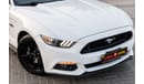 Ford Mustang Ford Mustang GT 2017 GCC under Warranty with Flexible Down-Payment.