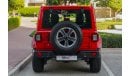 جيب رانجلر Sahara 3.6L A/T (5 Seater) 2020 JEEP WRANGLER SAHARA 4DOOR 3.6L