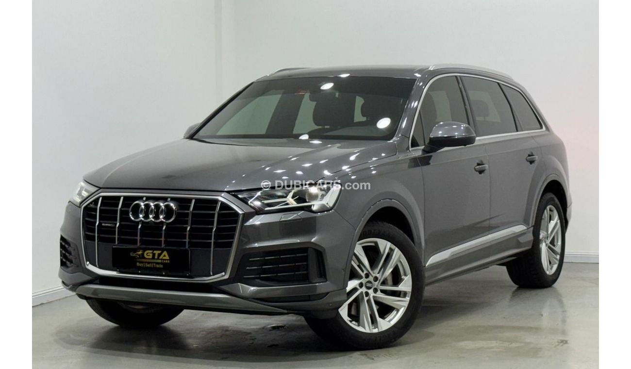 أودي Q7 45 TFSI quattro 2.0L 2022 Audi Q7 45TFSI Quattro, June 2027 Audi Warranty + Service Pack, Low Kms, G