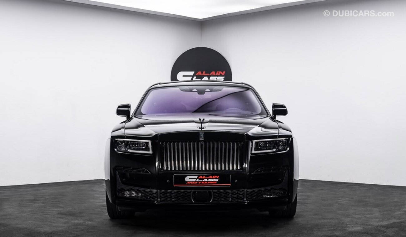 Rolls-Royce Ghost Black Badge 2023 - GCC - Under Warranty and Service Contract