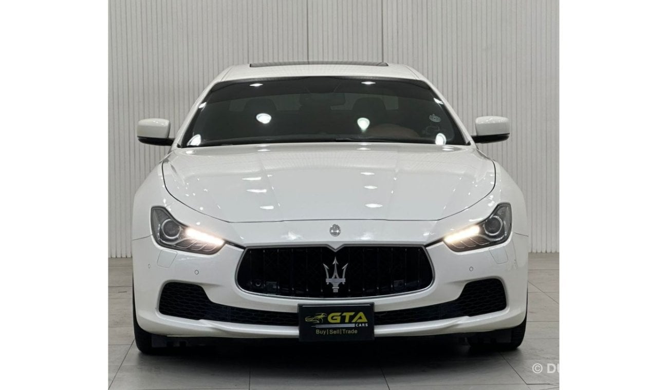 Maserati Ghibli 2015 Maserati Ghibli S, Full Maserati Service History, Low Kms, Excellent Condition, GCC