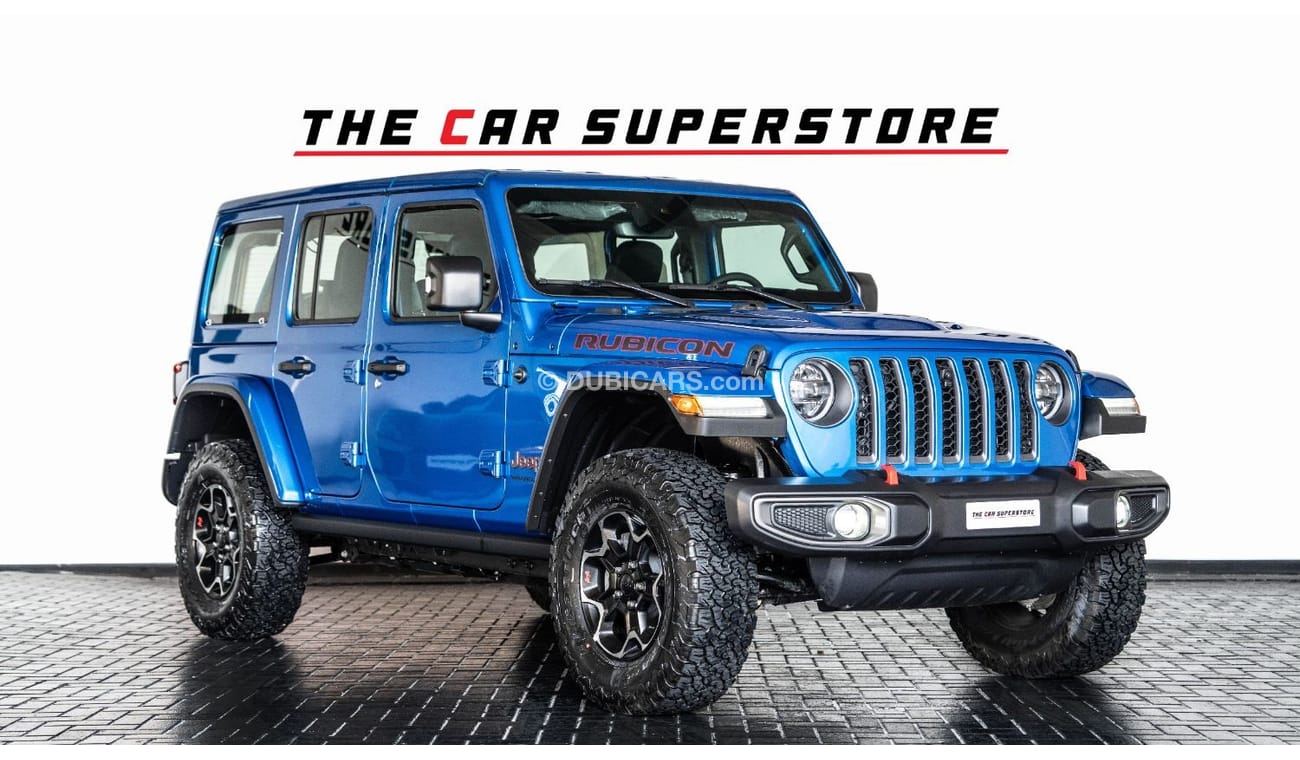 جيب رانجلر 2023 - JEEP WRANGLER RUBICON UNLIMITED TRAIL RATED 4x4 - GCC - 2 YEARS WARRANTY