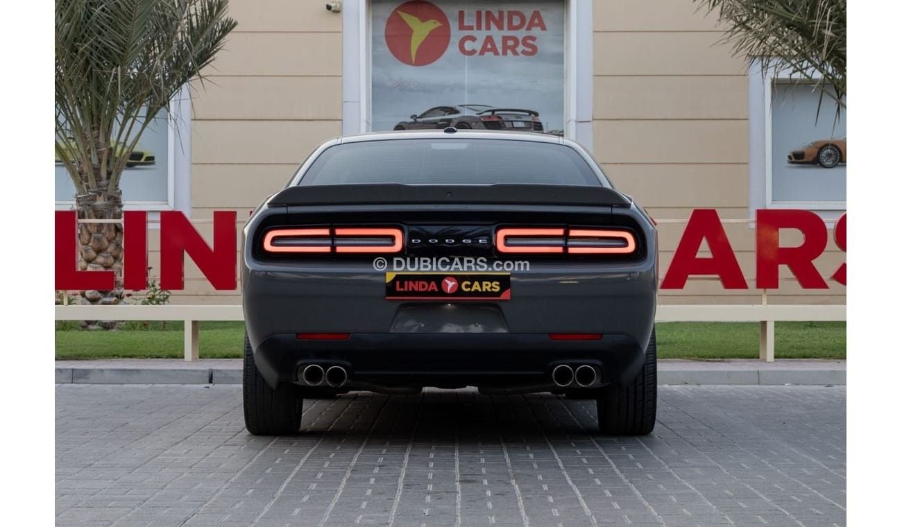 دودج تشالينجر SXT 3.6L Dodge Challenger SXT 2018 GCC under Warranty with Flexible Down-Payment.