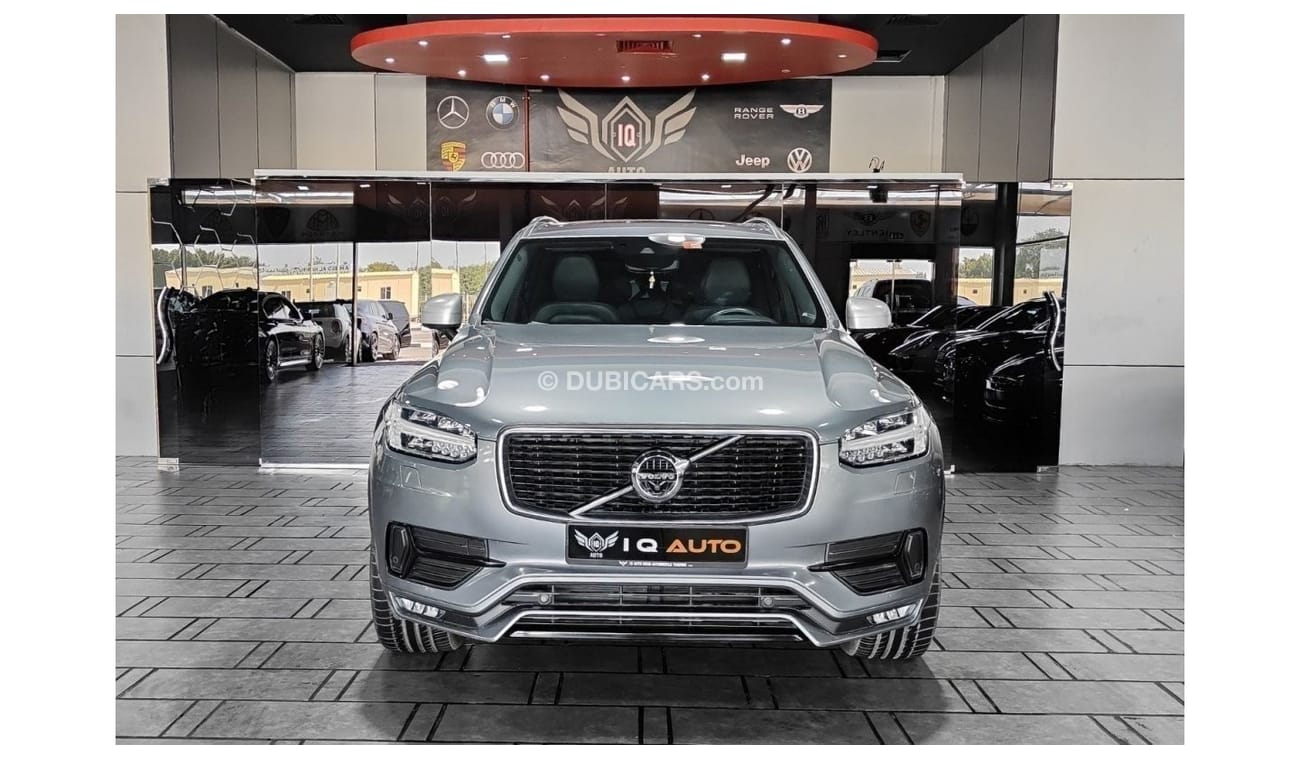 Volvo XC90 R Design AED 2,400 P.M | 2019 VOLVO XC90 T6 R-DESIGN | UNDER WARRANTY | 7 SEATS | GCC | FULLY LOADED