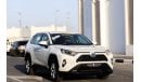 تويوتا راف ٤ سيارة تويوتا RAV4 XLE (AX50) موديل 2019، سيارة دفع رباعي بخمسة أبواب، محرك هجين سعة 2.5 لتر، ناقل حر