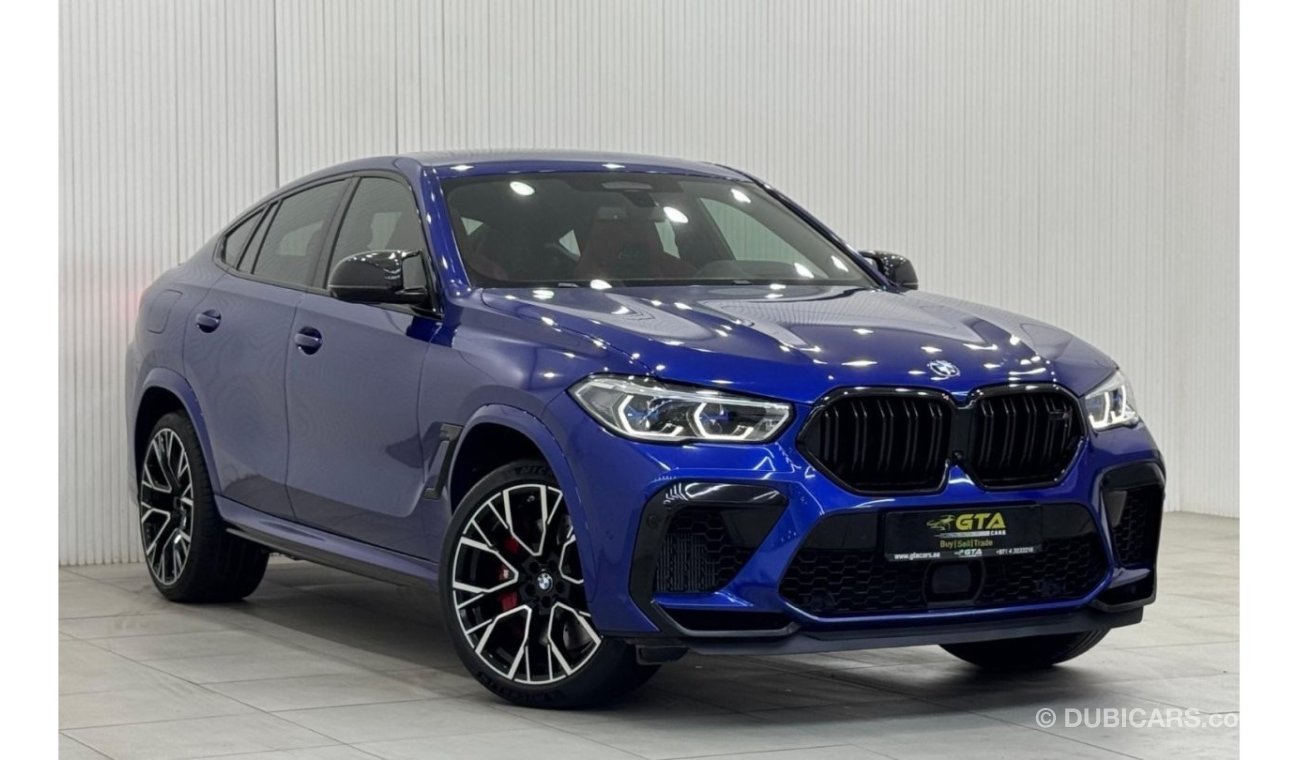 بي أم دبليو X6 M 2022 BMW X6M Competition, AGMC Agency Warranty + Service Package, AGMC Full Service History, GCC