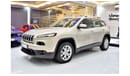 Jeep Cherokee EXCELLENT DEAL for our Jeep Cherokee LONGITUDE 4x4 ( 2015 Model ) in Beige Color GCC Specs