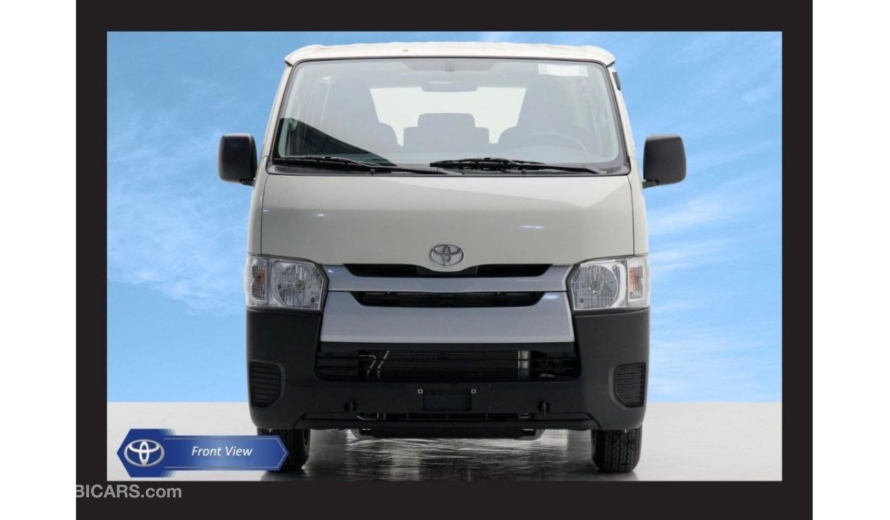 تويوتا هاياس TOYOTA HIACE 2.5L TURBO 15-STR S/R STD(i) M/T DSL 2024 Export Only