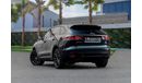 Jaguar F Pace 35T | 1,958 P.M  | 0% Downpayment | Full Agency History!