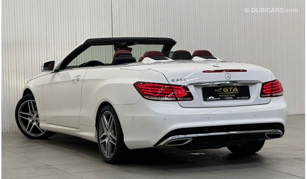 Mercedes-Benz E 250 Std 2015 Mercedes Benz E250 AMG Cabriolet, Full Options, Excellent Condition, GCC