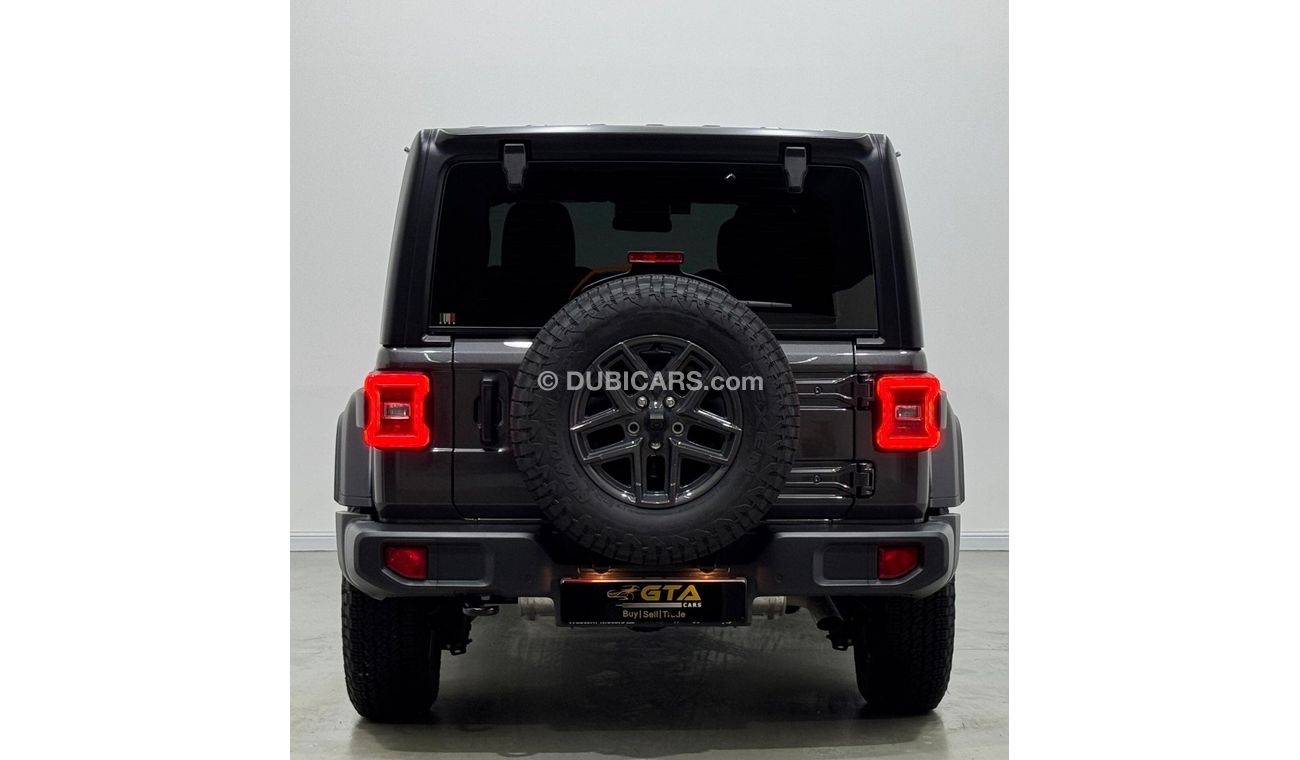 Jeep Wrangler Unlimited Sport 3.6L A/T 2024 Jeep Wrangler Unlimited Sport, April 2027 Jeep Warranty + Service Pack