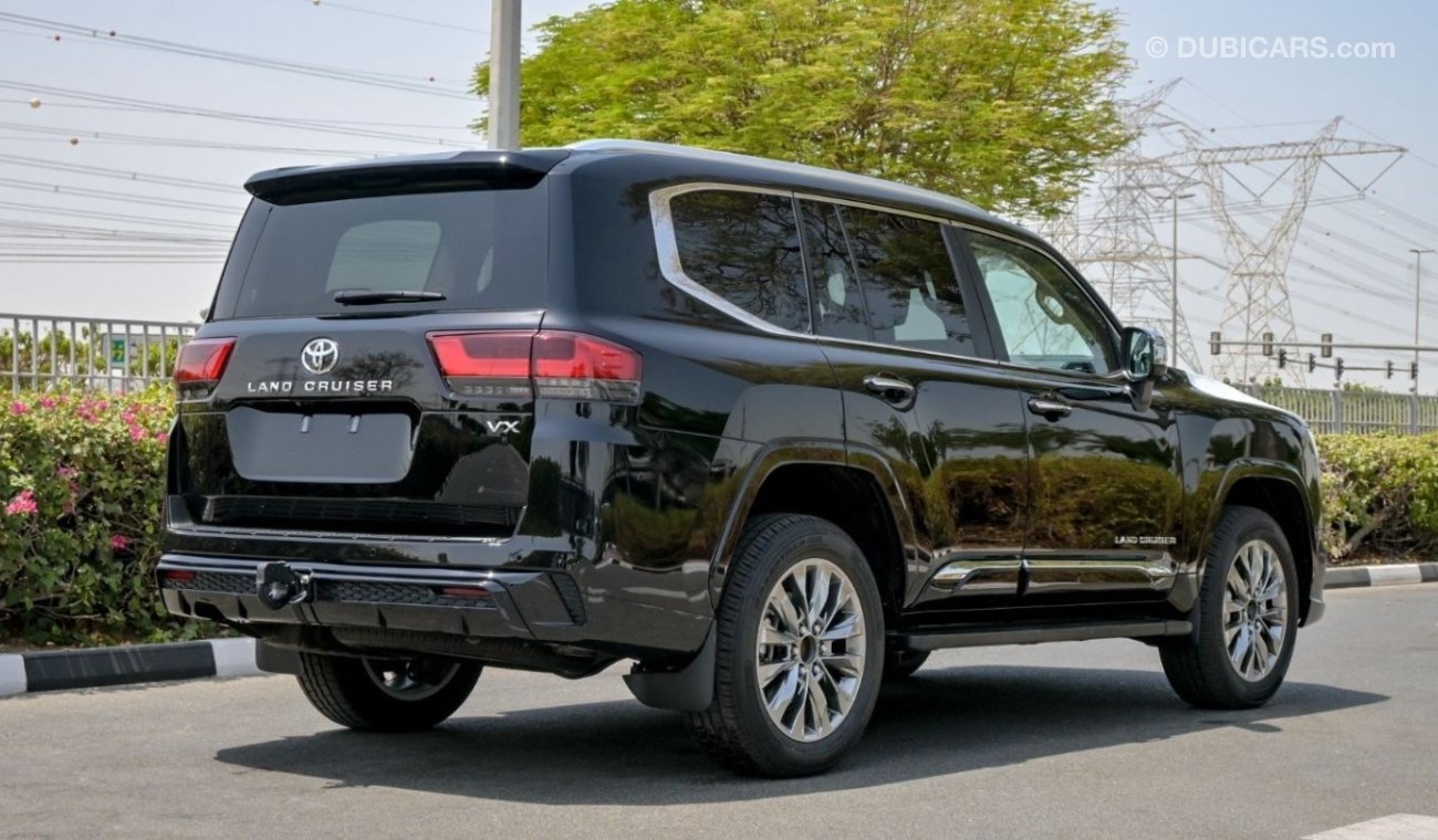 تويوتا لاند كروزر Toyota Land Cruiser LC 300 VX - Black - 2024 (For Export)