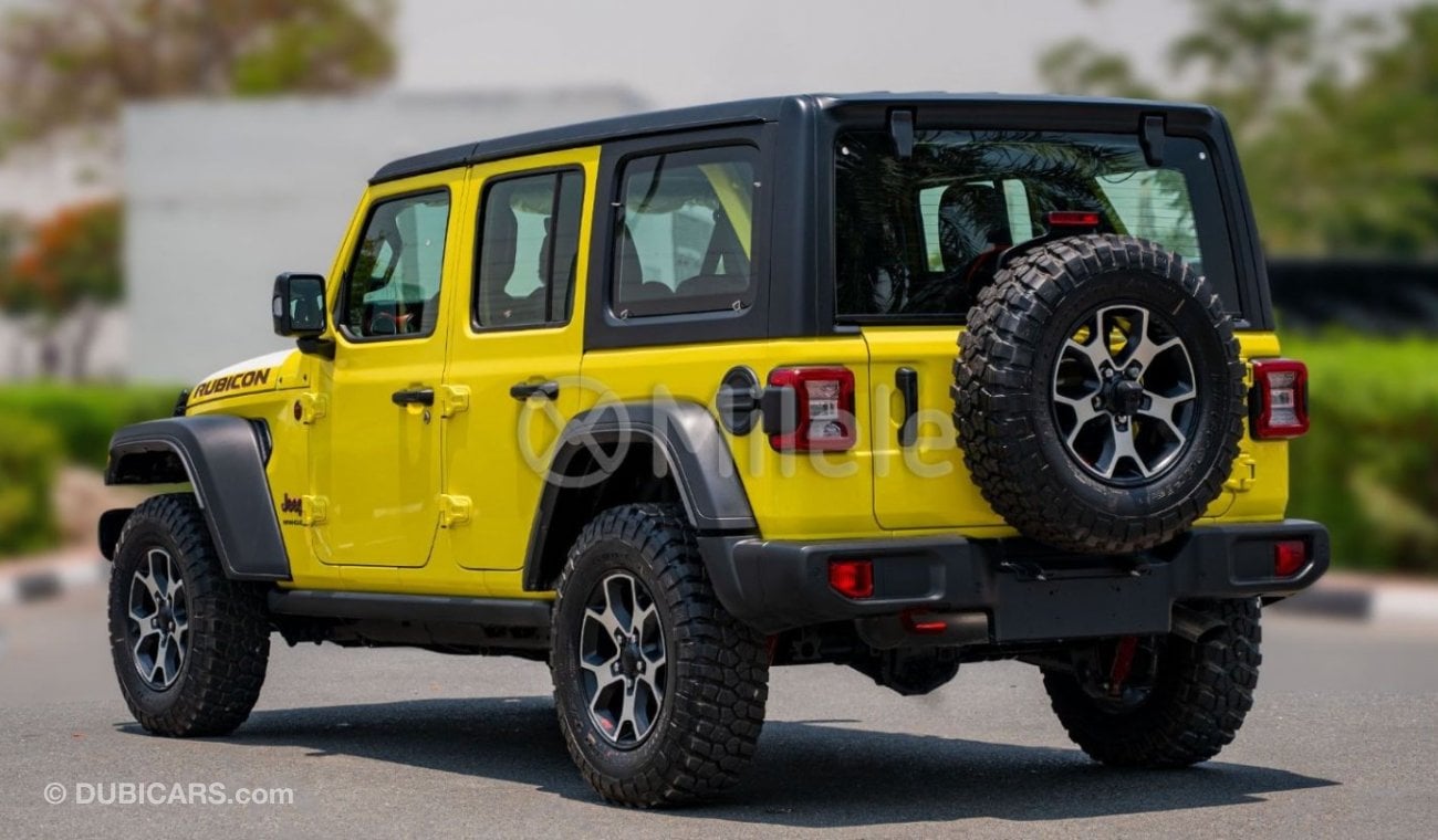 جيب رانجلر RUBICON UNLIMITED 2.0L PETROL - HIGHVELOCITY: HEATED STEERING, HEATED SEATS