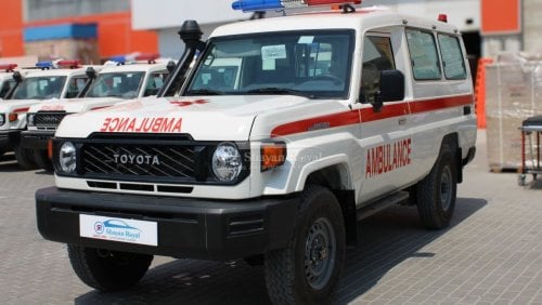 Toyota Land Cruiser LHD LC78 4.2L DSL V6 4WD 3DR AMBULANCE MT 2024MY