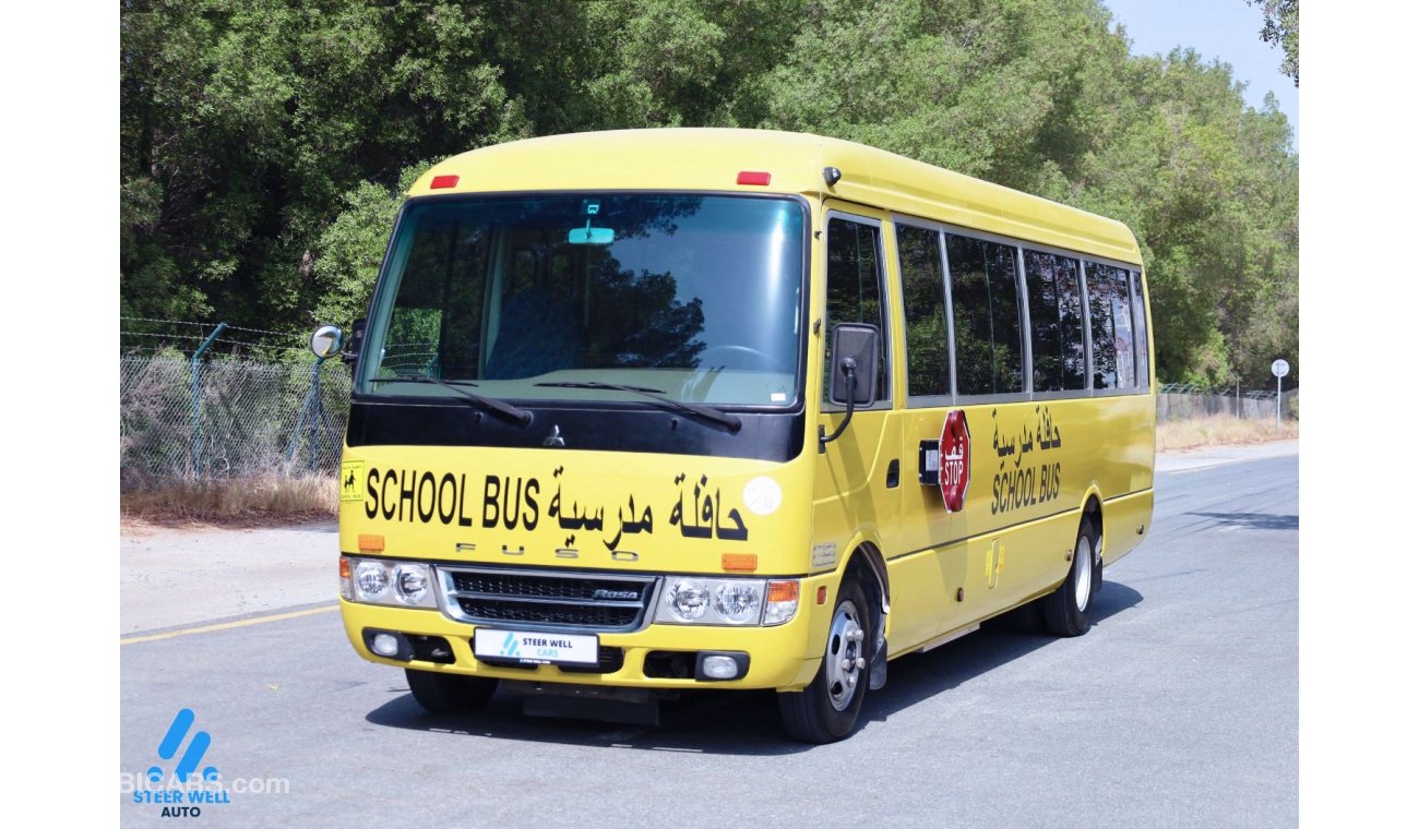 ميتسوبيشي فوسو Rosa 26 Seater School Bus 4.2L RWD - DSL MT - Excellent Condition - Good Condition