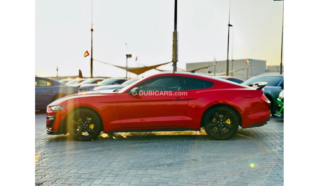 Ford Mustang EcoBoost Premium | Monthly AED 1360/- | 0% DP | Shelby Kit | Digital Cluster | Blindspot | # 00204