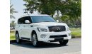 Infiniti QX80 Luxury 8st INFINITE QX80 MODEL 2016 GCC SPACE FULL OPTION