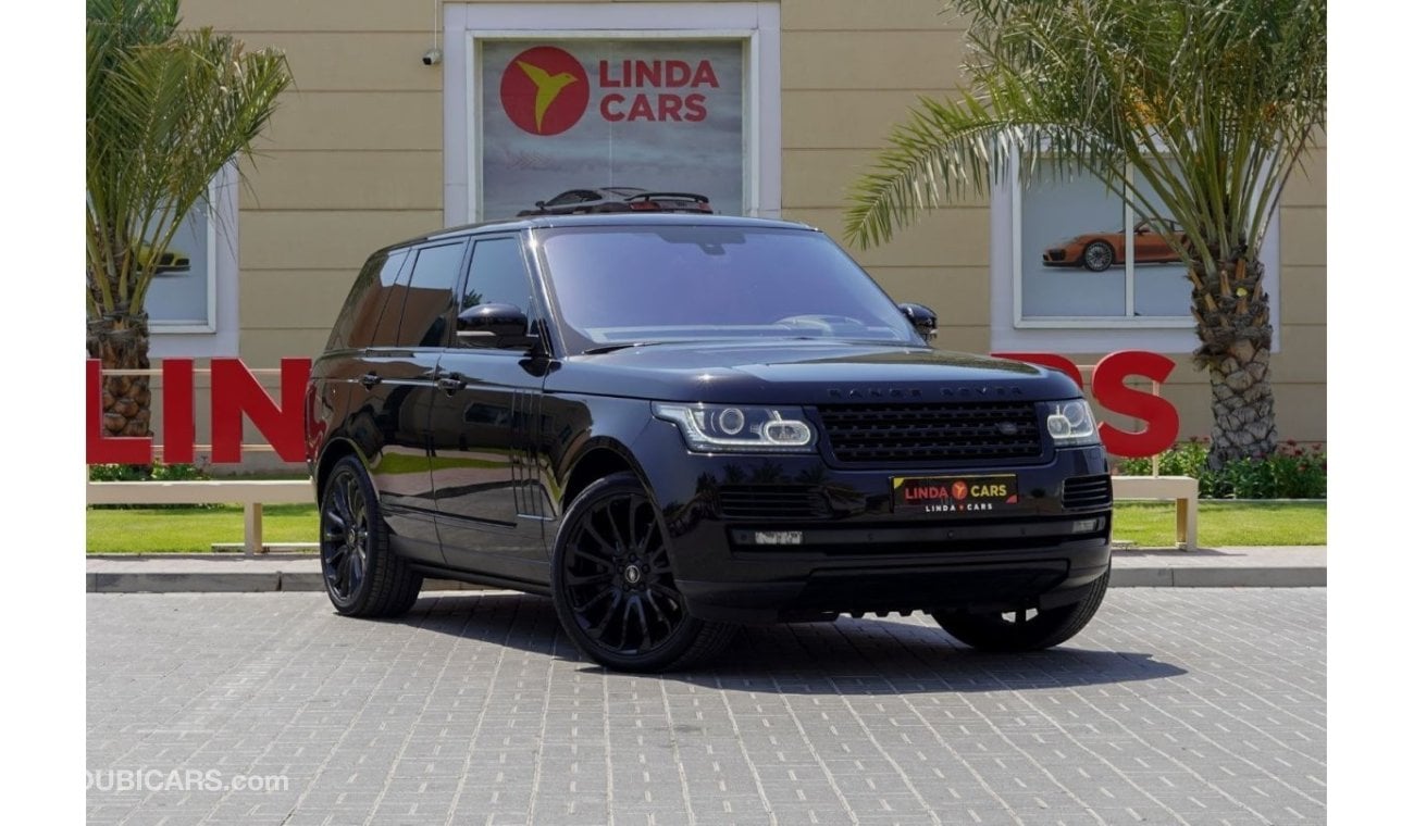 لاند روفر رانج روفر فوج Range Rover Vogue SE Supercharged 2016 GCC under Warranty with Flexible Down-Payment/ Flood Free.