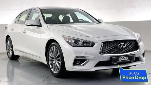 إنفينيتي Q50 Premium / Luxe | ضمان مجاني لمدة عام | 0 دفعة أولى