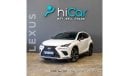 Lexus NX300 AED 2,243 pm • 0% Downpayment • F Sport • 2 Years Warranty