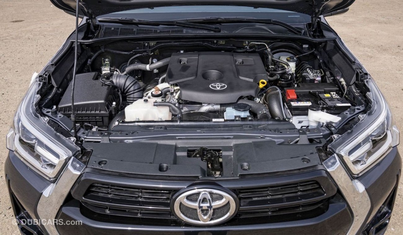 تويوتا هيلوكس Toyota hilux 2.4L diesel full option MY2024 for export only.