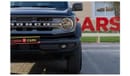 فورد برونكو Ford Bronco Big Bend 2021 GCC under Agency Warranty and Service Contract with Flexible Down-Payment.