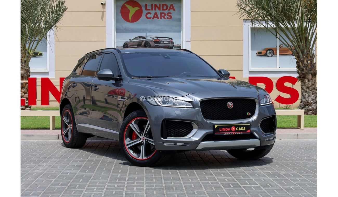 Jaguar F Pace Jaguar F-Pace S 2020 GCC under Warranty with Flexible Down-Payment.