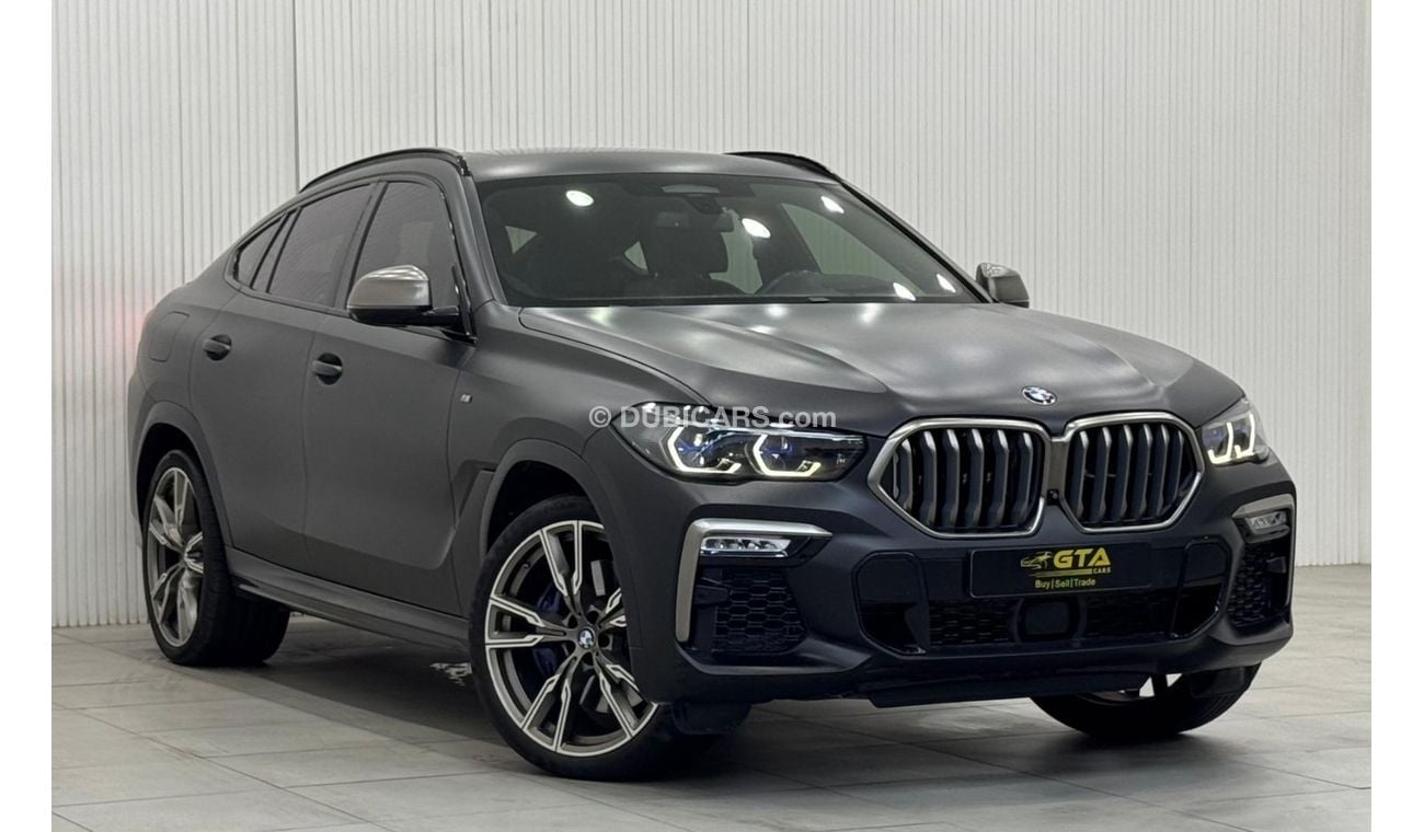 بي أم دبليو X6 M50i 4.4L 2022 BMW X6 M50i, Aug 2026 AGMC Warranty + Service Package, AGMC Full Service History, GCC