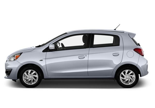 Mitsubishi Mirage exterior - Side Profile