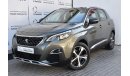 Peugeot 3008 AED 1279 PM  1.6L GT LINE GCC MANUFACTURER WARRANTY 2026 OR 100K KM