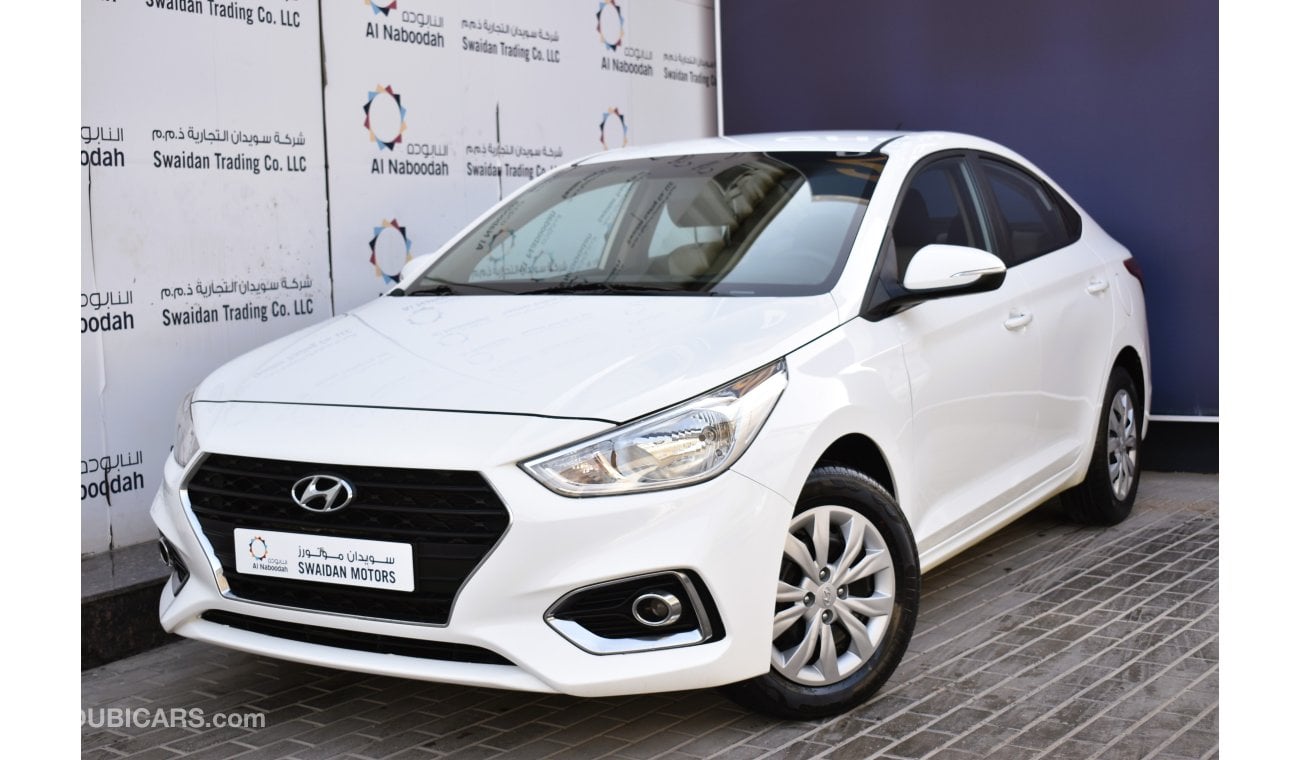 Hyundai Accent AED 589 PM | 1.6L GL SMART GCC DEALER WARRANTY