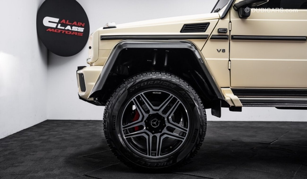 Mercedes-Benz G 500 4X4² 2016 - GCC