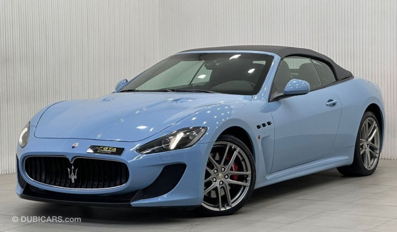 Maserati GranCabrio Sport MC 2016 Maserati GranCabrio MC Sport Line, Full Option, Low Kms, GCC