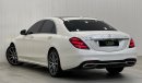 Mercedes-Benz S 560 Std 2018 Mercedes S560 4Matic, May 2025 Warranty, Full Service History, GCC