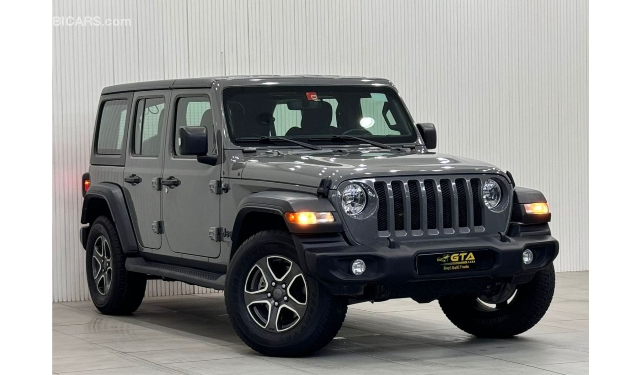 Jeep Wrangler 2021 Jeep Wrangler Unlimited Sport, Warranty, Full Service History, Excellent Condition, GCC