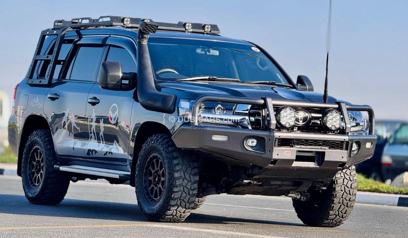 Toyota Land Cruiser OFF ROAD MODIFIED | 2016 | RHD | 4.5L DIESEL ENGINE | HEAVY ROOF RACK WITH SIDE LADDER