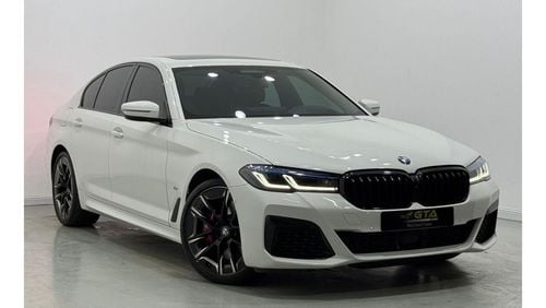 بي أم دبليو 540i M Sport 3.0L 2021 BMW 540i M-Sport, Feb 2026 BMW Warranty + Service Pack, Low Kms, GCC