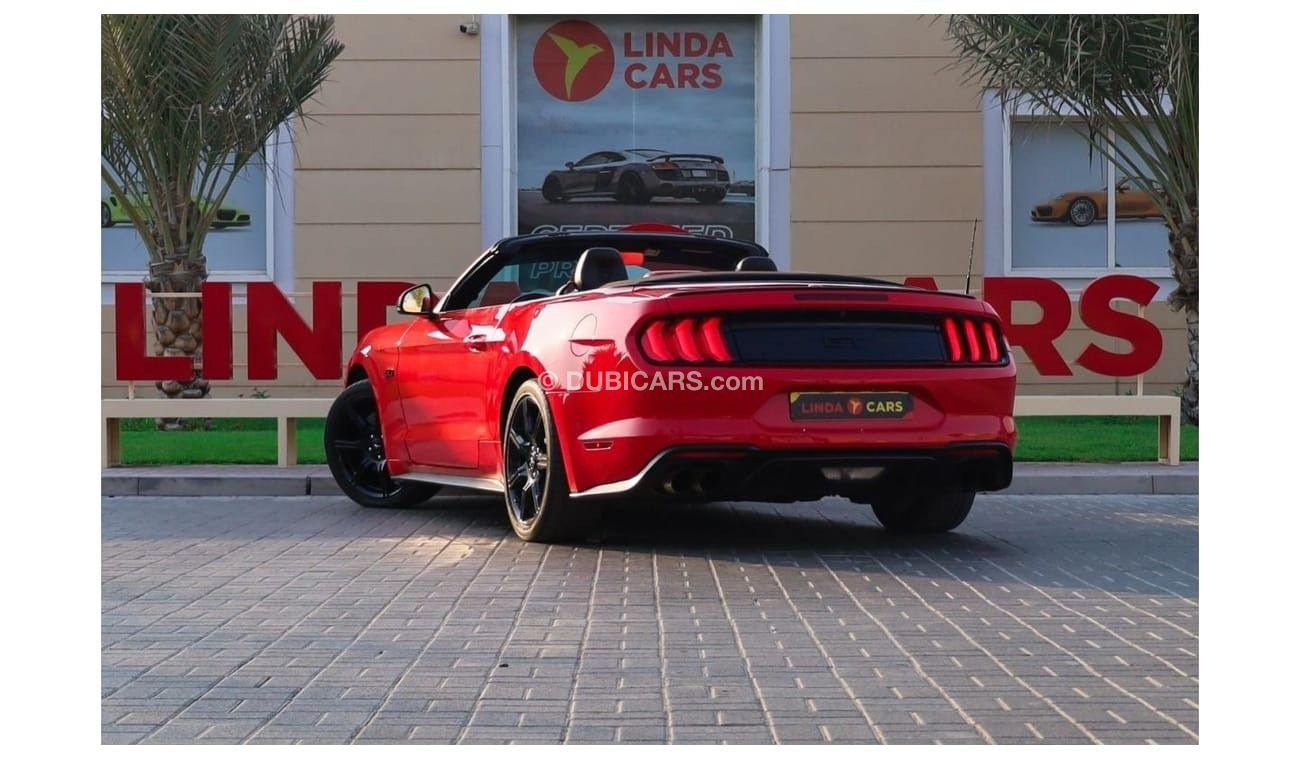 فورد موستانج Ford Mustang GT Premium Convertible 2018 GCC under Agency Warranty and Service Contract with Flexibl