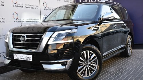 Nissan Patrol AED 3359 PM | 5.6L LE PLATINUM V8 4WD GCC DEALER WARRANTY